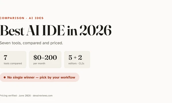 Best AI IDE in 2026: Cursor, Copilot, Claude Code & more
